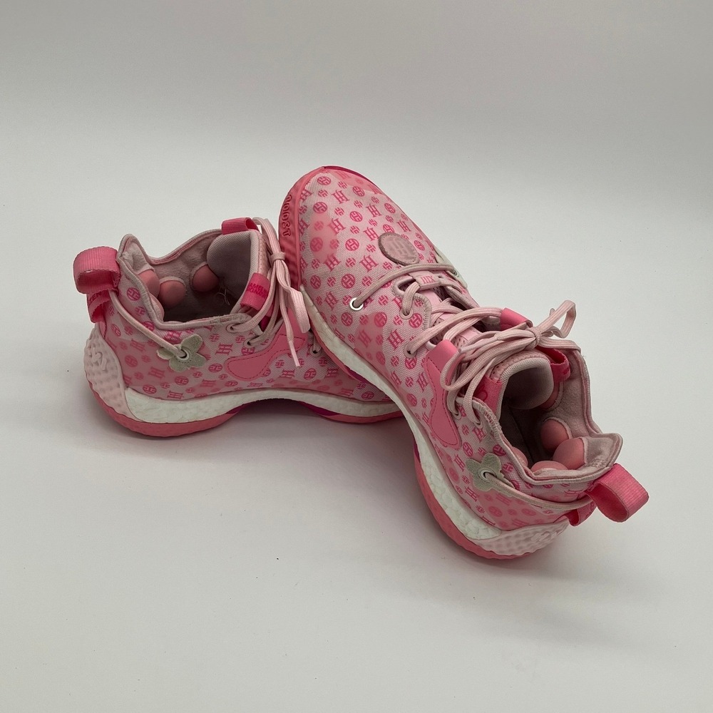 Adidas Harden Vol. 6 Monogram Pink Basketball Shoes GV8733 Womens Size 7
